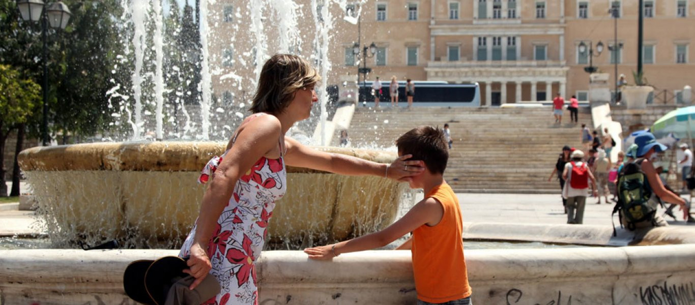 Έκτακτο δελτίο της ΕΜΥ για τον καύσωνα - «Καμίνι» η χώρα με 41 βαθμούς (φωτό)